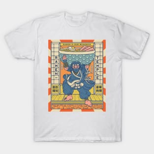 Ramen Temple with ninja thief T-Shirt